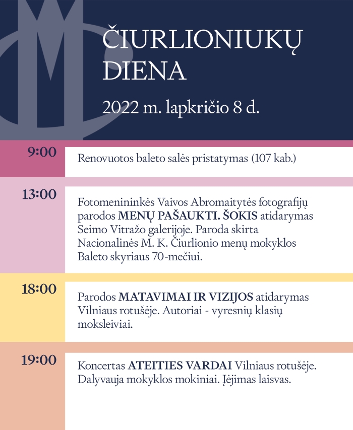 iurlionio diena