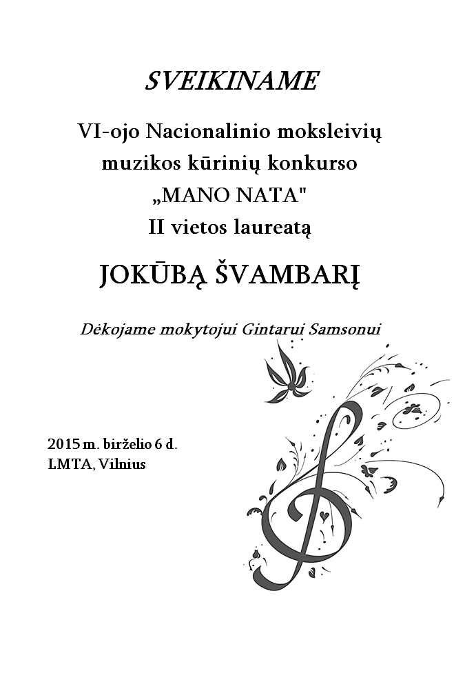 jokubas svambaris